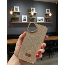 KumOziShop iPhone 16 Plus Uyumlu Kamera Standlı Taşlı Premium Kılıf