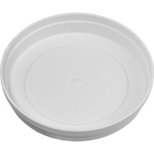 Poliwork Konik Saksı Tabağı 32,5 cm – 325x65 mm Büyük Boy Plastik Saksı Altlığı