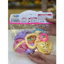 Hilal Baby Toys Baby Setrattle 3'lü Bebek Çıngırak 18X25 cm Paket