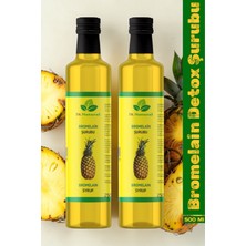 Dr. Natural 2 Adet Bromelain Şurubu Ananas ve Koenzim Q10 Içeren Detox Şurup 250 ml