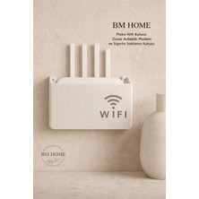 Bm House Bmhouse Pleksi Wifi Kutusu & Duvar Asılabilir Modem ve Sigorta Saklama Kutusu 15X25X6