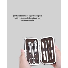 Akinco Dayanıklı Çelik Aletlerden Oluşan Kişisel Bakım Seti