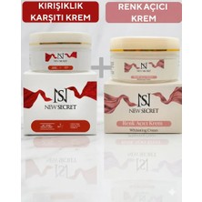 New Secret Cosmetic Antı Wrınkle Cream Krem +  Renk Açıcı krem ve El Kremi HEDİYELİ