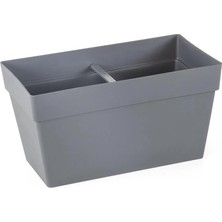 Serinova Yalı Separetörlü Balkon Saksı 6.5 Lt