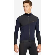 Decathlon Erkek Uzun Kollu Dağ Bisikleti Forması Mavi