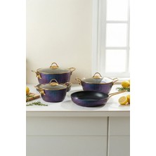 Gökdil Ultra 7 Prç Set 20-24-28 Derin Tencere 26 Tava