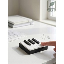 Midori Works Piyano Tasarımlı Clicker Oyuncak - Asmr Mekanik Fidget Stres Oyuncağı ve Müzisyen Hediyesi