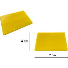 Asiltech Mini Ragle Folyo Cam Filmi Çekme Aparatı 4X7CM Sarı