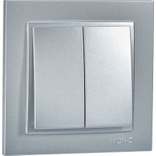 Mono Komutatör Anahtar -Gümüş