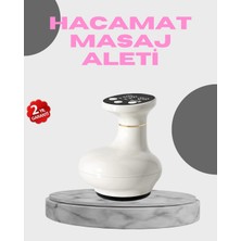 3’ü 1 Arada Şarjlı Masaj Cihazı Kupa Terapisi Sıcak Kompres Gua Sha - Lisinya