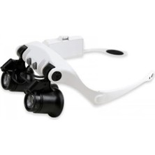 Erdo Ticaret Buğz Kuyumcu,saat Onarım Için 10X15X20X25X Mercekli Gözlük BÜYÜTEÇ9892G3A