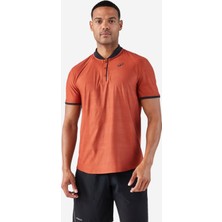 Decathlon Erkek Kısa Kollu Tenis Tişörtü - Kırık Beyaz - Dry+