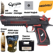 We Cybergun Desert Eagle Raylı Deadpool Edition L.50AE Gbb Airsoft Tabanca