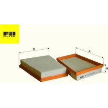 Fil Filter Hava Filtresi Panel  Fiesta V-Fusion/fusion Plus  5S619601A1A Fıl Fılter HP2423