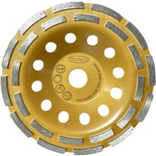 Başaranlar Tomax Çift Sıra Elmas Beton Yüzey Temizleme Diski 180X22.2MM