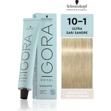 Igora Royal Ultra Sarı Sandre 10-1 Saç Boyası 60ML Uzun Süreli Kalıcılık ve Canlı Renkler