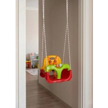 Rem Renkli Demonte Bahçe Salıncağı Tek Kişilik Kapasite İle Eğlenceli Oyun