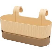 Poliwork Çiftli Kolay Saksı 5,8 Lt 390X150X213 mm