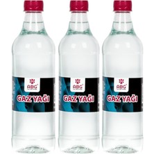 Abg Gaz Yağı 3 Adet 750 ml Ekonomik Set (Gaz Lambası, Zincir Temizleme, Zift Çıkarma)