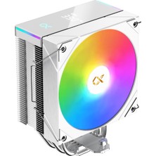 Xigmatek EN45899 Ak4 Arctıc 12CM Fan Sıcaklık Göstergeli AM5/LGA1851 Beyaz Hava Soğutmalı Cpu Fan