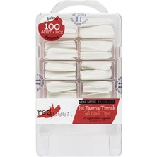 Redqueen Jel Takma Tırnak Balerin RQ-1456 Beyaz