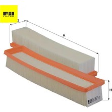 Fil Filter Hava Filtresi Clıo Iı/ııı/ıv-Sandero-Modus 1.2 16V  7701059409/ C3366/ A1185 Fıl Fılter HP2243