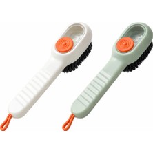 Bm House Bmhouse 2’li Hazneli Bulaşık Fırçası Sert Kıllı Tencere Tava Temizleme Fırçası Deterjan Hazneli