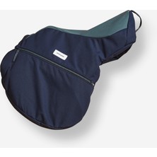 Decathlon Binicilik Eyer Çantası - Yeşil / Mavi