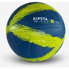 Decathlon Dış Mekan Voleybol Topu - Sarı / Koyu Mavi - VBO500