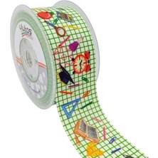Ulutaş Grogren Kurdele 4 cm 20 Metre Okul Serisi Yeşil Renk