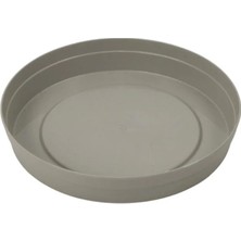 Poliwork Konik Saksı Tabağı 26,5 cm – 265x50 mm Dayanıklı Plastik Saksı Altlığı