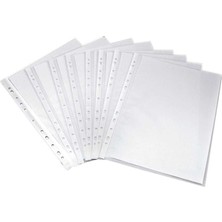 Nistabolje A4 Şeffaf Poşet Dosya 100 Adet 21.6 cm x 30 cm Ölçülerle Pratik Kullanım