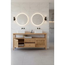 Şafak Mobilya Altea Rattan Detaylı Çok Amaçlı Büfe, Konsol