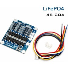 TM Energy 4s 30A 12.8V Lifepo4 Bms Batarya Koruma Kartı - Balanslı Devre
