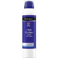 Neutrogena Hızlı Emilen Ekspres Vücut Spreyi 200 ml Normal/Kuru Ciltler İçin Ferahlatıcı Koku