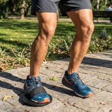 Wood Stone Art Denge Tahtası Profesyonel Ayak Bantlı Denge Diski - Ileri Seviye Koordinasyon, Ayak Bileği ve Diz Güçlendirici