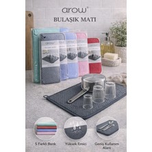 Bm House Bmhouse Bulaşık Kurutma Matı Yüksek Emici Tezgah Üstü Kurulama Matı Mutfak Kurutma Pedi