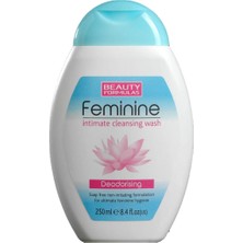 Beauty Formulas Feminine Intim Temizleme Sıvısı 250 ml Hassas Cilt Uyumlu Günlük Kullanıma Uygun