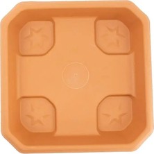 Serinova Hisar Küçük Kare Saksı Tabağı No 3