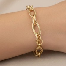 Xuping Jewelry Oval Burgu Model Bileklik