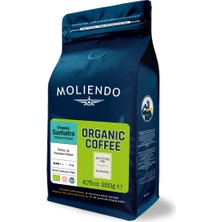 Moliendo Finest Coffee Moliendo Organik Sumatra Yöresel Kahve (Çekirdek Kahve) 250 g