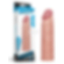Lovetoy 2.5 cm Uzatmalı Realistik Yumuşak Dokulu Penis Kılıfı +  Jel