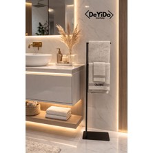 Kağıt Havluluk Kollu El Havluluğu Ev Banyo Düzenleyici Paslanmaz Devrilmez Yer Kaplamaz Şık Tasarım