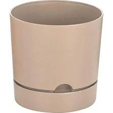 Poliwork Yuvarlak Tabaklı Saksı 3,3 Lt 180*175 mm