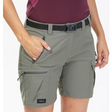 Decathlon Kadın Outdoor Trekking Şortu - Mor - MT500 - 46