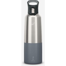 Decathlon Outdoor Paslanmaz Çelik Termos - 1 L - Pratik Kapak - Haki