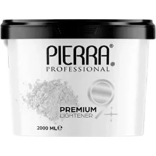 Pierra Premium Lightener 9+ Açıcı 2000ML. Beyaz