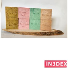 İn3dex Doğal Sabun Seti 8'li Cilt Bakımı Temizlik ve Yenileme