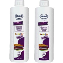 Ersağ Çamaşır Yıkama Sıvısı (Renkliler Için) 1000 Ml. x 2 Adet