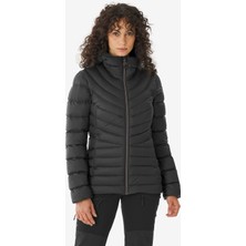 Decathlon Kadın Outdoor Kuş Tüyü Şişme Mont - Kapüşonlu - Mavi - MT500 - -10 °c - L